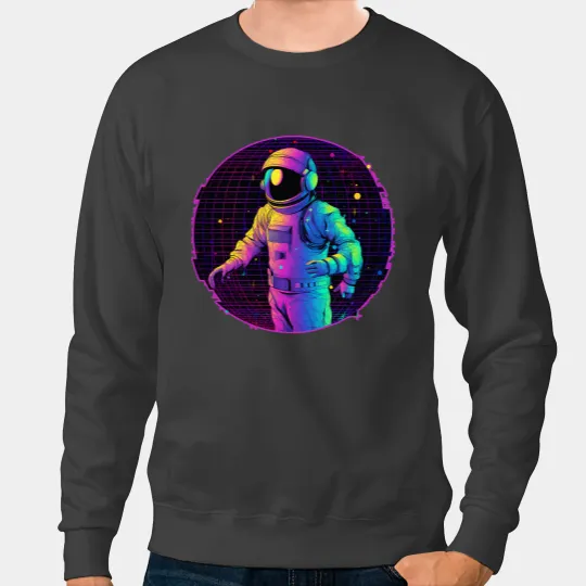 Astronauts Raving Design Edm Rave Sweatshirts