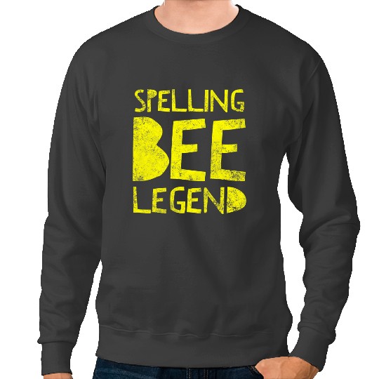 Bee Beekeeping Spelling Bee Legend Word Nerd Genius Quote Saying Spell 211 Beekeeper Sweatshirts