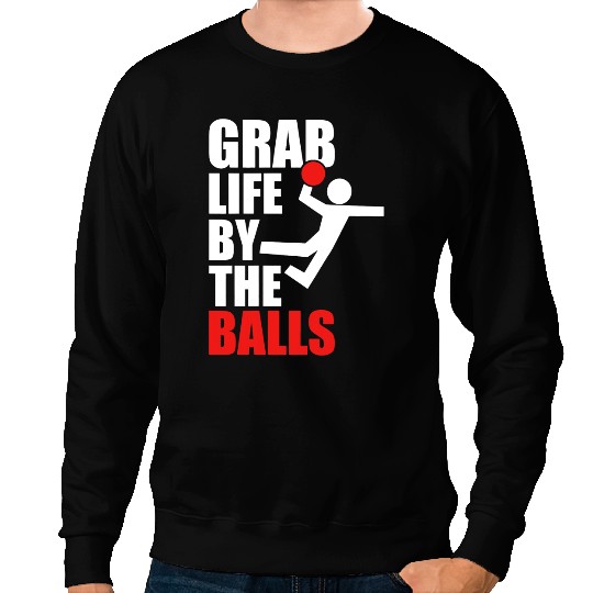 Funny Dodgeball Humor Graphic Sweatshirts