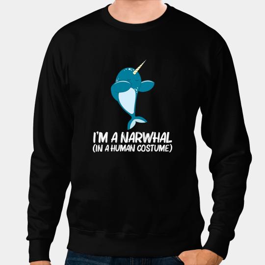 Narwhal Lover Funny Narwhal For Men Women Narwhale Sea Unicorns Fish Whale 9 513 Sweatshirts