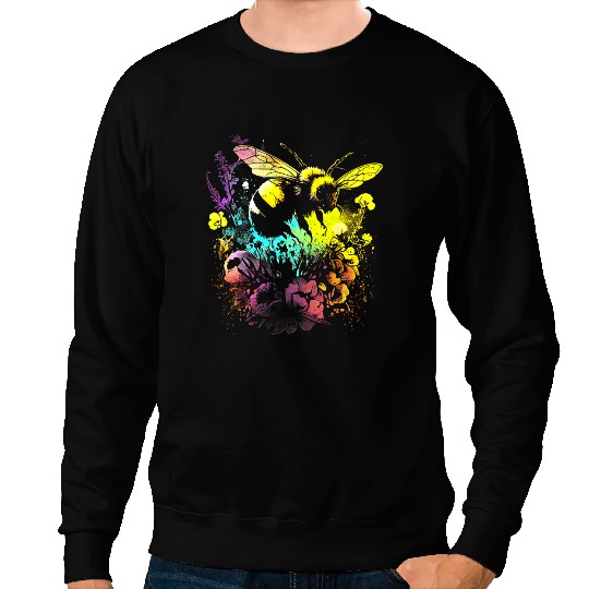 Bee Beekeeping Honeybee and bumble bee for American hive beekeepers 23 2 Beekeeper Sweatshirts