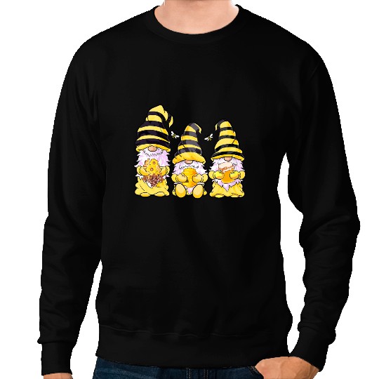 Bee Beekeeping Gnomes Cute Gnomies Honey Men Women Funny 108 Beekeeper Sweatshirts