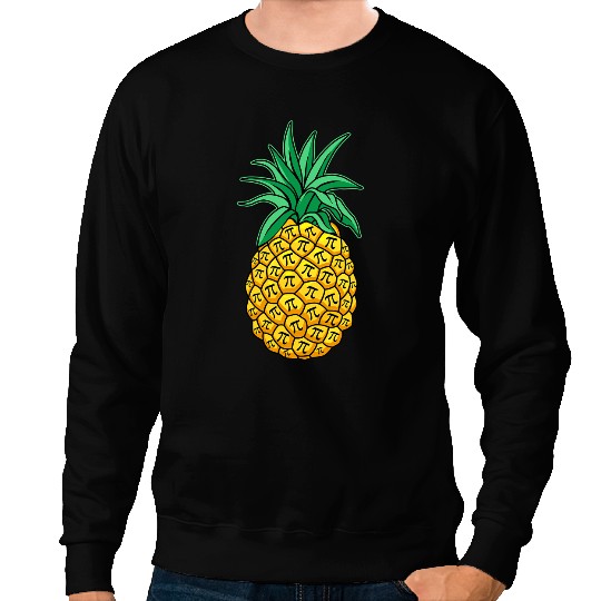 Funny pineapples Happy Pi Day Gift 2 Sweatshirts