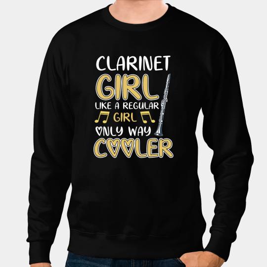 Clarinet Lover Funny Orchestra Clarinet Player Women Gift Idea Clarinet Sweatshirts