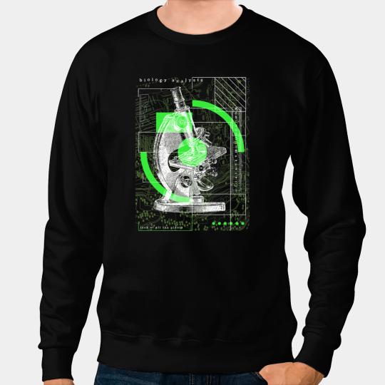Biology Biologist Microscope Microbiologists Sweatshirts