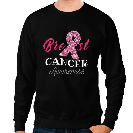 BC Breast Cancer Awareness Design For Fighting Warriors Cancer Sweatshirts