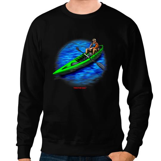 Kayak Water Fishing Sweatshirts