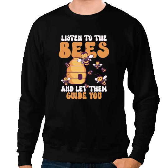 Bee Beekeeping Honey Bee Beekeeping Honeybee Beekeeping 6639 Beekeeper Sweatshirts