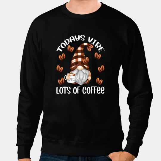 CF Coffee Funny Coffee Lover Quote For Women Who Loves Coffee Gnomes Sweatshirts