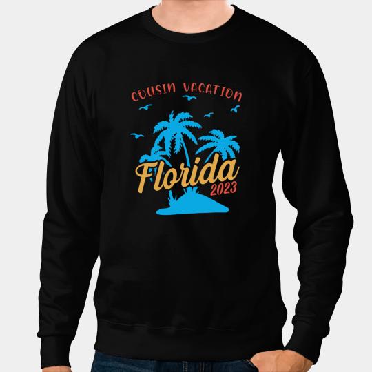 Cousin Crew Trip Winter Break Florida Summer Vacation Sweatshirts