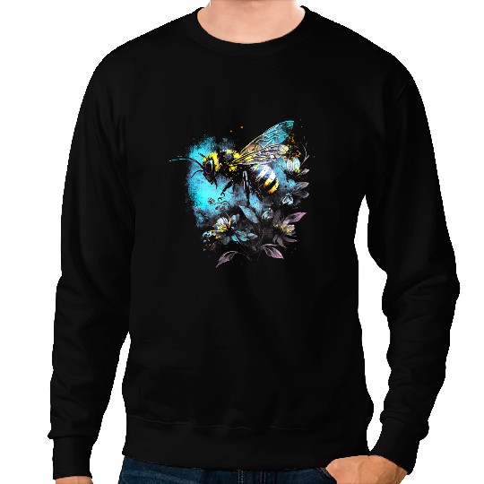 Bee Beekeeping Honeybee and bumble bee for American hive beekeepers 4 Beekeeper Sweatshirts