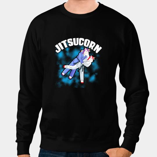 Jitsucorn Kids Brazilian Funny Jujitsu Jiu Jitsu BJJ MMA 3 Sweatshirts
