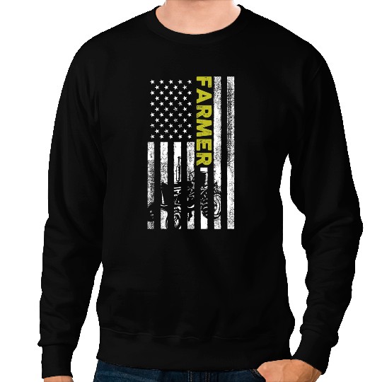 Farmer Rancher Barnyard Harvest Farming Barn Cattle 1 Sweatshirts