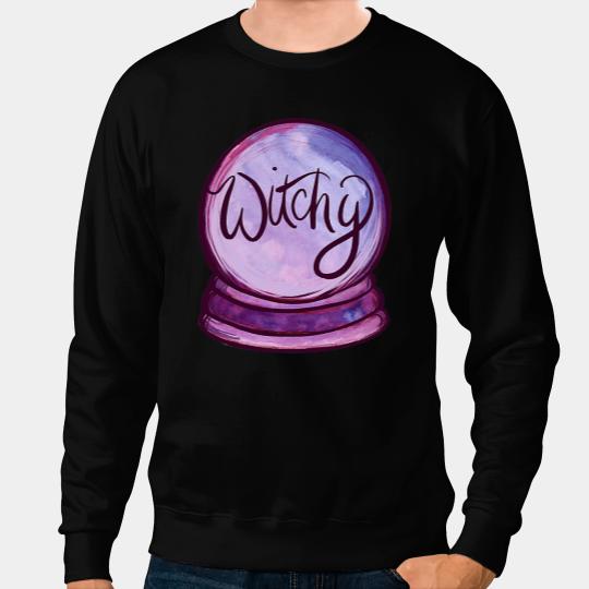 Crystal Ball Witchy Woman Tarot Reading 2 Sweatshirts