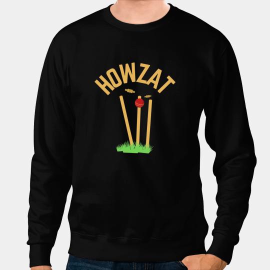 Funny Bowling Howzat Cricket Fan Wicked Bowled Gift Batsman Bowler Family Sweatshirts