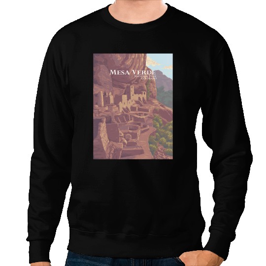 Camping Camp Mesa Verde National Park Camping Hiking Adventure Tourism Camper Sweatshirts