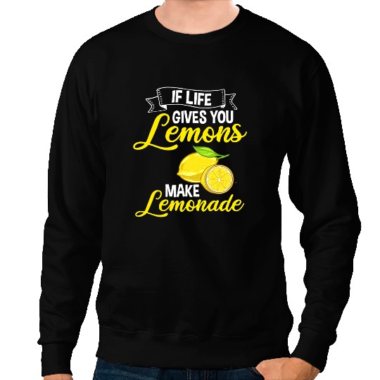 Lemon Juice Fruits Lemonade Healthy Food 24 Sweatshirts