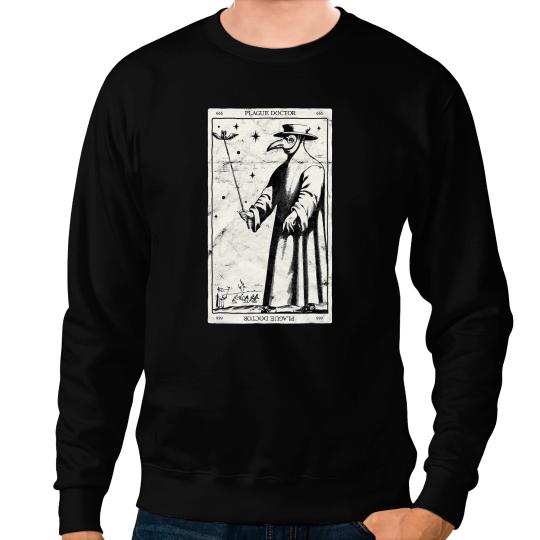 Tarot Card Plague Doctor Sweatshirts