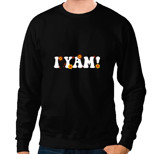 Shes My Sweet Potato I Yam Groovy Couples Thanksgiving 1 Sweatshirts