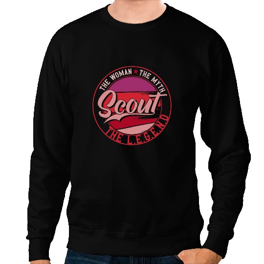 Scout the Lady of Myth the Legend Sweatshirts