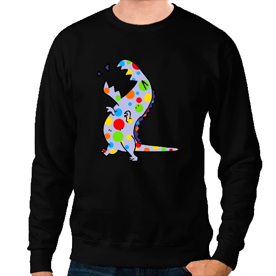 Dinosaur Dino International Dot Day Polka Dot September 15 Dinosaur TRex Sweatshirts