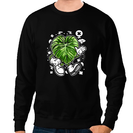 Philodendron Dean McDowell oldcartoon Botany Botanist Garden Sweatshirts