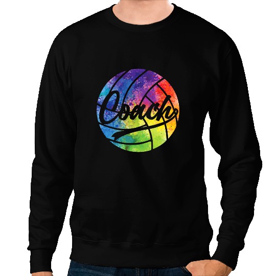 Volleyball Gift Cute Funny Volleyball Coach Sweatshirts