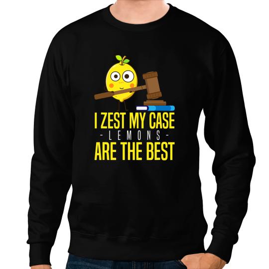 Lemon Sqaud Lawer Attorney Judge Lemonade Stand Crew 1 Sweatshirts