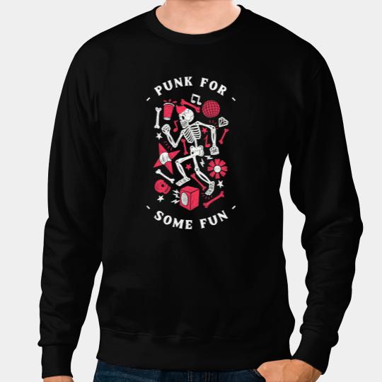 Retro Punk Rock Indie Punk For Some Fun Sweatshirts