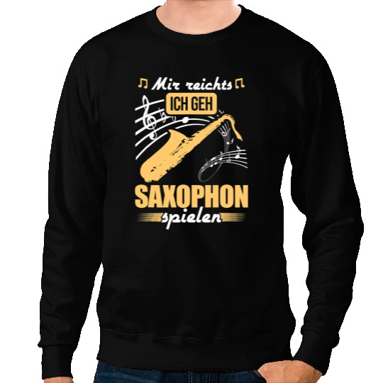 Saxophone Lover Orchestra Saxophone Musical Instrument Sweatshirts