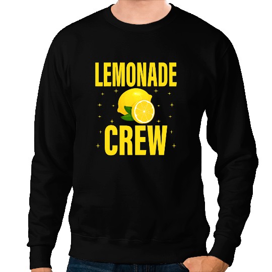Lemonade Crew Lemon Lover Lemonade Squad Summer Fruit Lovers Sweatshirts