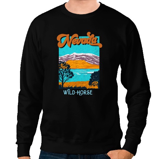 Camping Camp Nevada State NV Tee Vacation Camping Hiking Lake Tahoe 2 Camper Sweatshirts