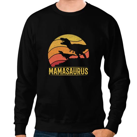 Dinosaur Dino Mama Dinosaur Mama Saurus Mama Dino Mothers Day Mamasaurus Sweatshirts