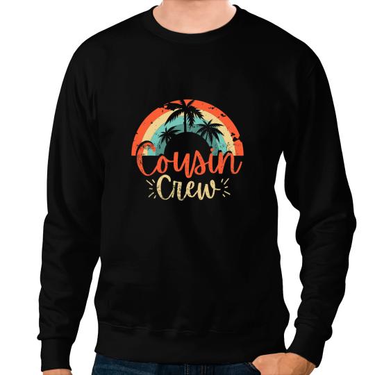 Retro Summer tee family vacation vintages rainbow cousin crew Sweatshirts
