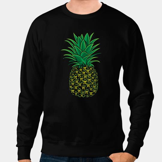 pineapples Funny Fruit 314 Pi Day Sweatshirts