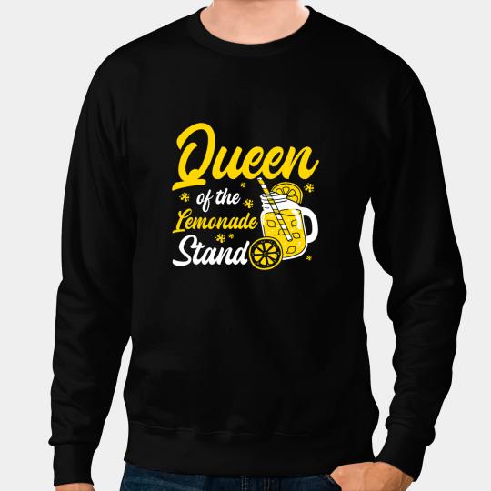 Lemonade Stand Queen of Lemon Juice Store Business Sweatshirts