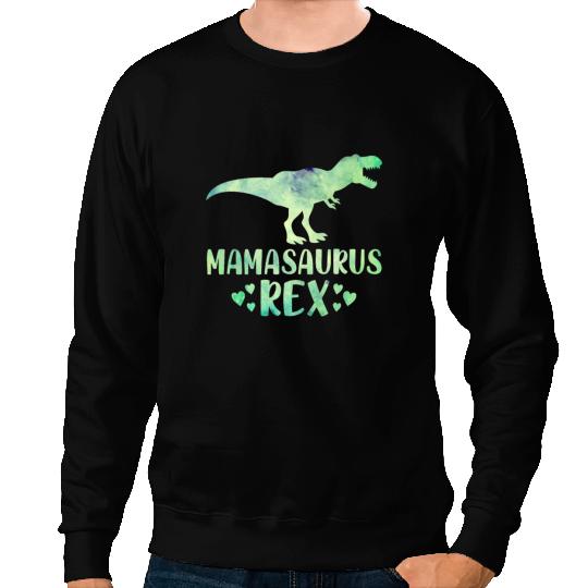 Dinosaur Dino Mamasaurus T rex Dinosaur Funny Mama Saurus Mothers Day 8 Sweatshirts