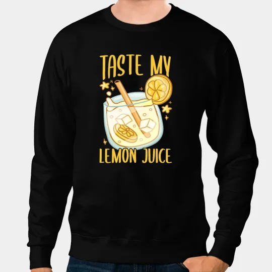 Lemonade Stand Business Boss Sell Lemon Juice Crew 16 Sweatshirts