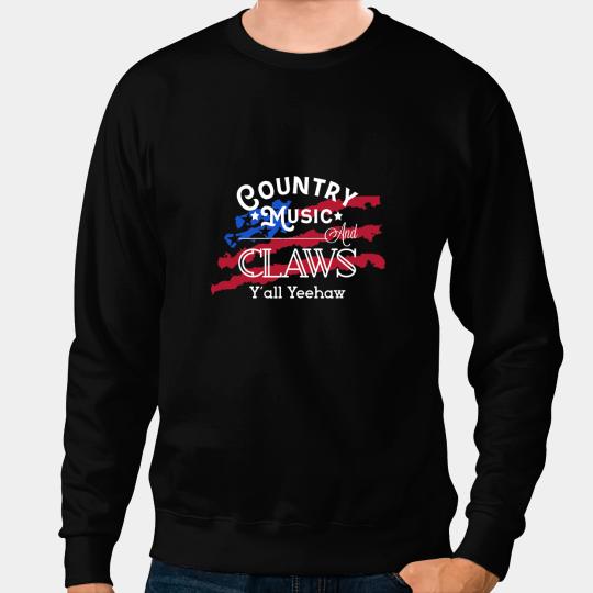 Country Music Claw Yall Yeehaw Hard Seltzer Sweatshirts