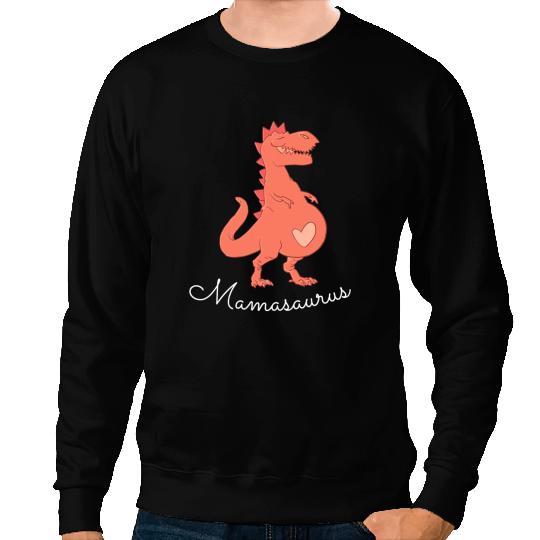 Dinosaur Dino Mamasaurus T rex Dinosaur Mothers Day Sweatshirts