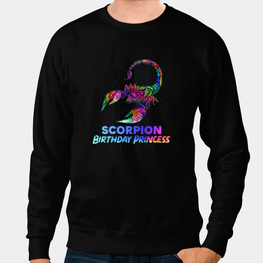 Scorpio Birthday Princess Sweatshirts