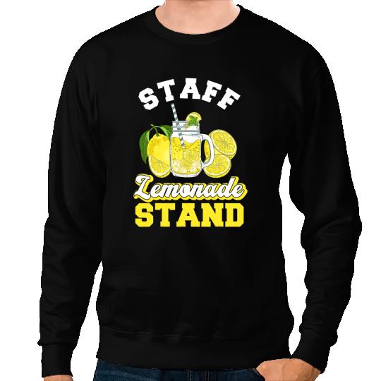 Lemonade Stand Lemon Juice Store Staff Citrus Drink Sweatshirts