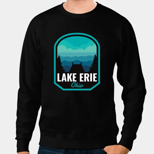 Lake Erie Ohio Summer Sweatshirts