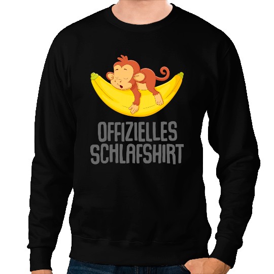 Official Sleep Pyjamas Monkey Chimpanzee Gorilla Fun 54 Sweatshirts