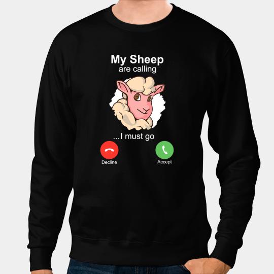 Sheep Lamb Art Sheepherders Farmer Wool Costume Motive 156 Ewe Sheeps Sweatshirts