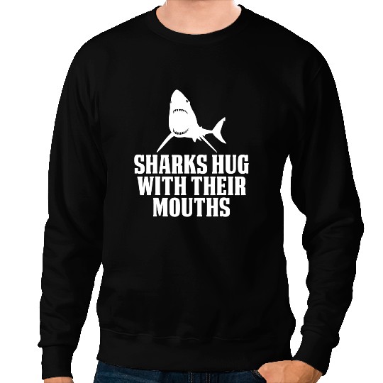 Ocean Shark orca plush shark tee shark tee women shark mouth Sweatshirts