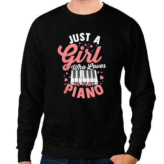 Piano Music gift for musicians musical instrument orchestra Sweatshirts