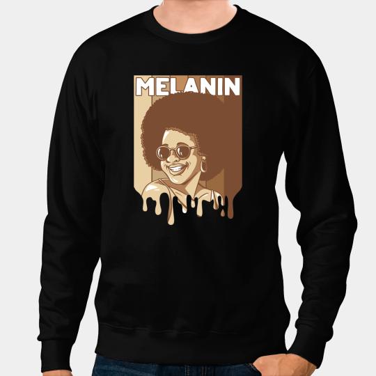 Magic Black Girl Dripping Melanin 5 Sweatshirts