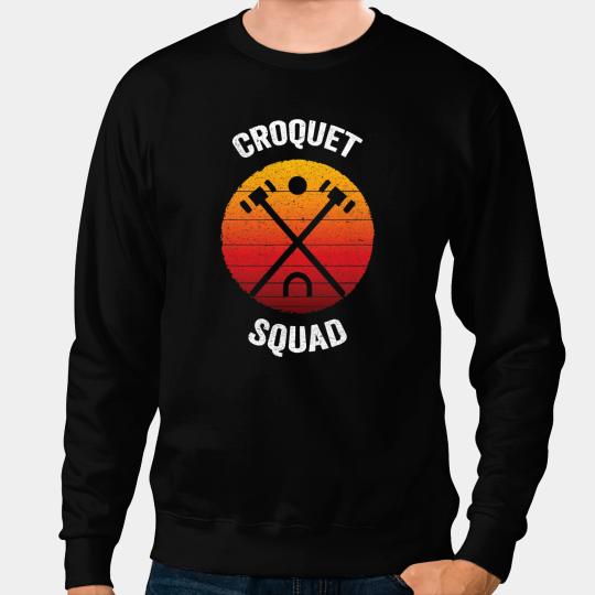 Croquet Squad vintages Croquet Sweatshirts
