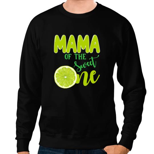 Mama of the Sweet One 1st Birthday Lemon Girl First Sweatshirts